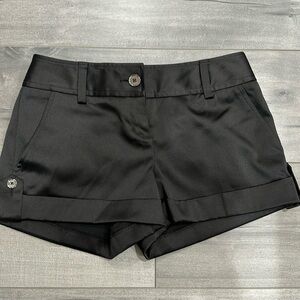 Express super low rise shorts